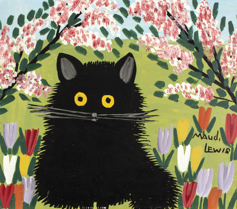 Painting Cats Like Maud Lewis Ages 9 15 The Muse Lake Of The   L2019.85.6 768x678 