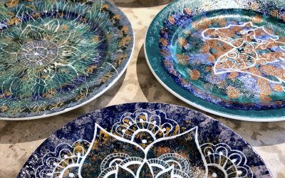 In the Studio: Mandala on a Plate with Kris Goold