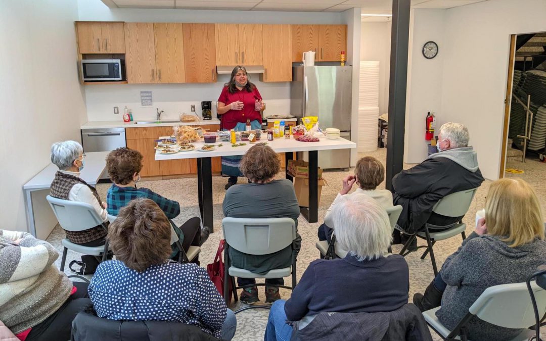 55+ and Free: Delicious & Local! Indigenous Food Presentation by Theresa Jamieson