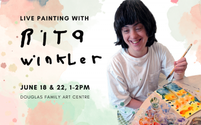 Come See Art Being Made! Live Painting with Rita Winkler