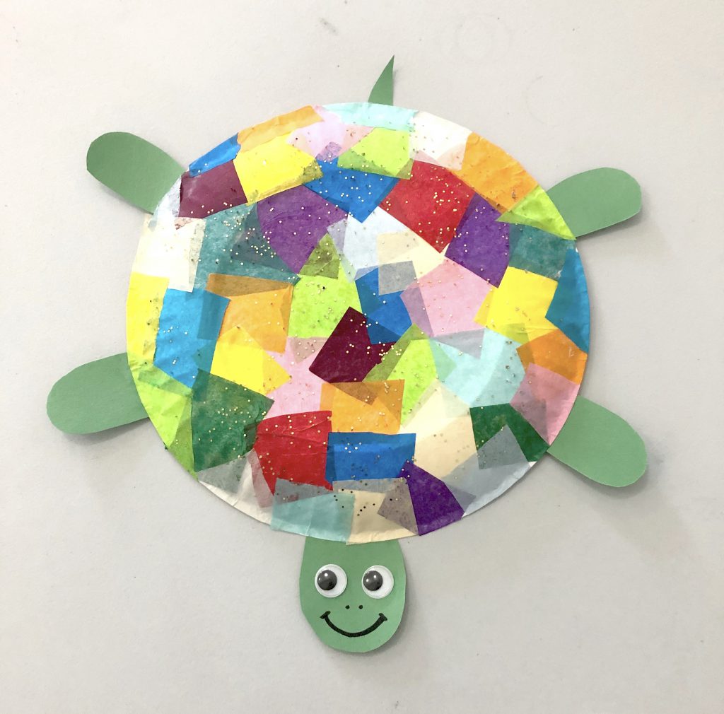 Drop in Craft! Rainbow Turtle