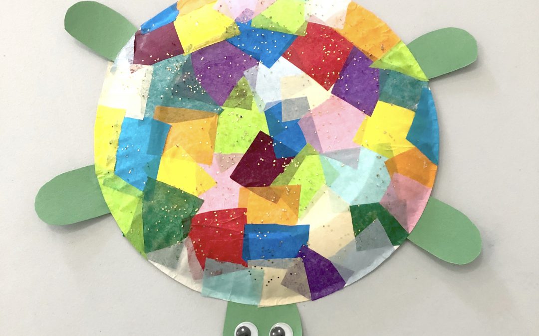 Drop in Craft! Rainbow Turtle