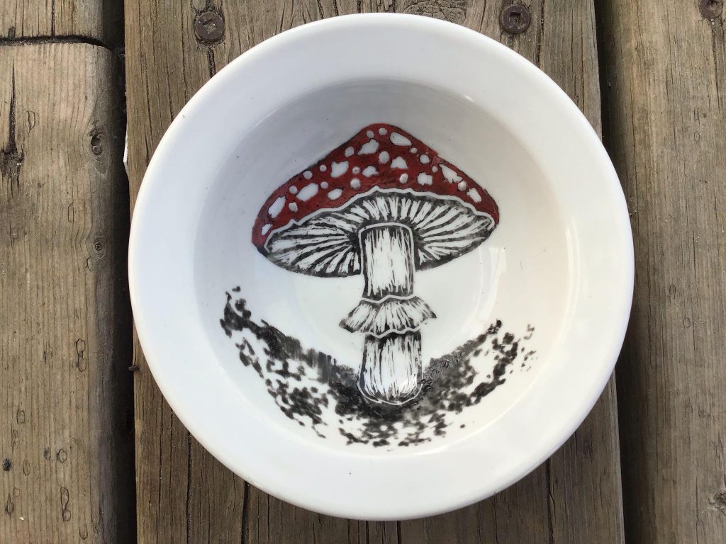 Mushroom in a Bowl with Kris Goold