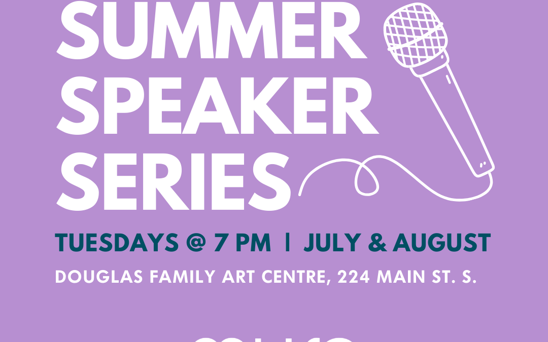 The Summer Speaker Series Returns!