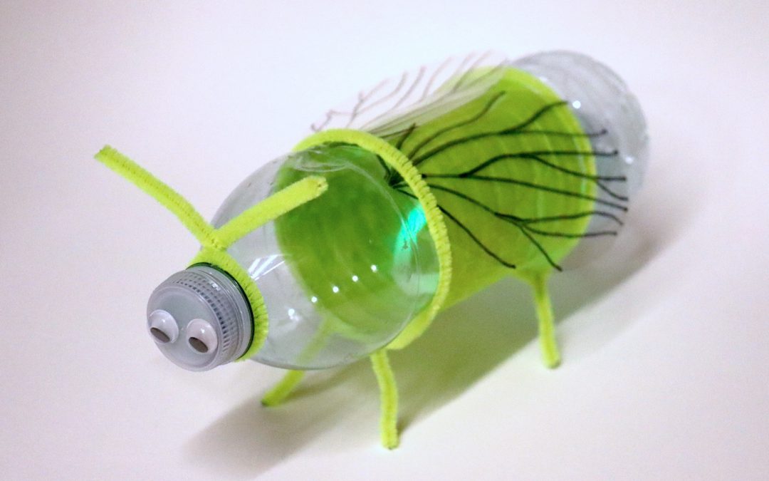 Drop in Craft! Fluorescent Fireflies