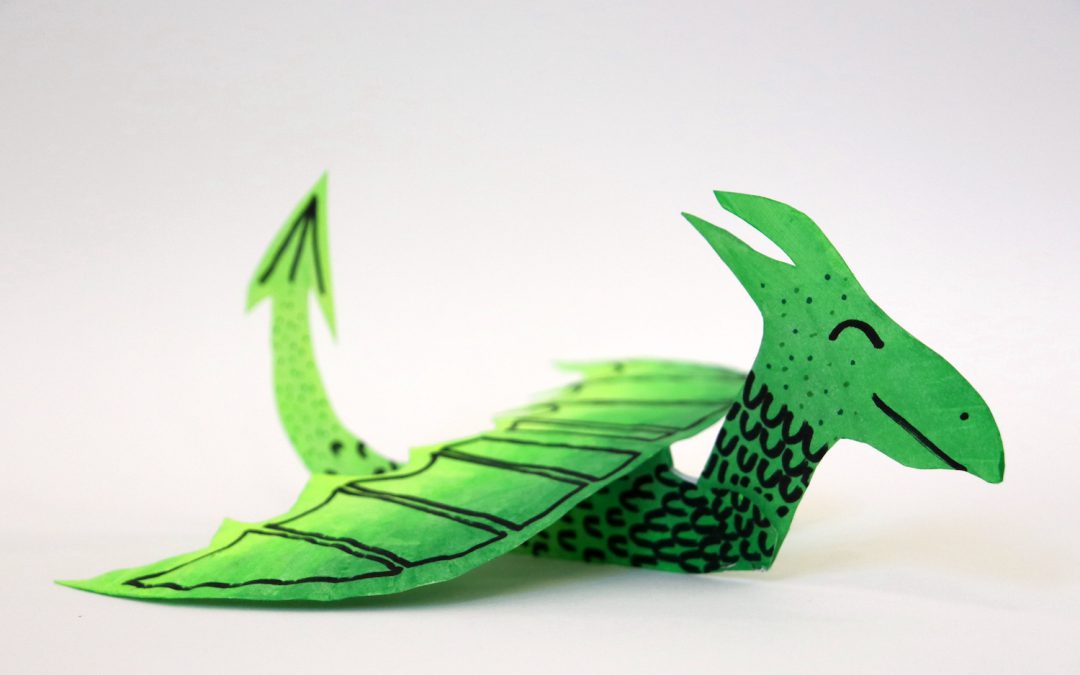 Drop in Craft! Paper Plate Dragons