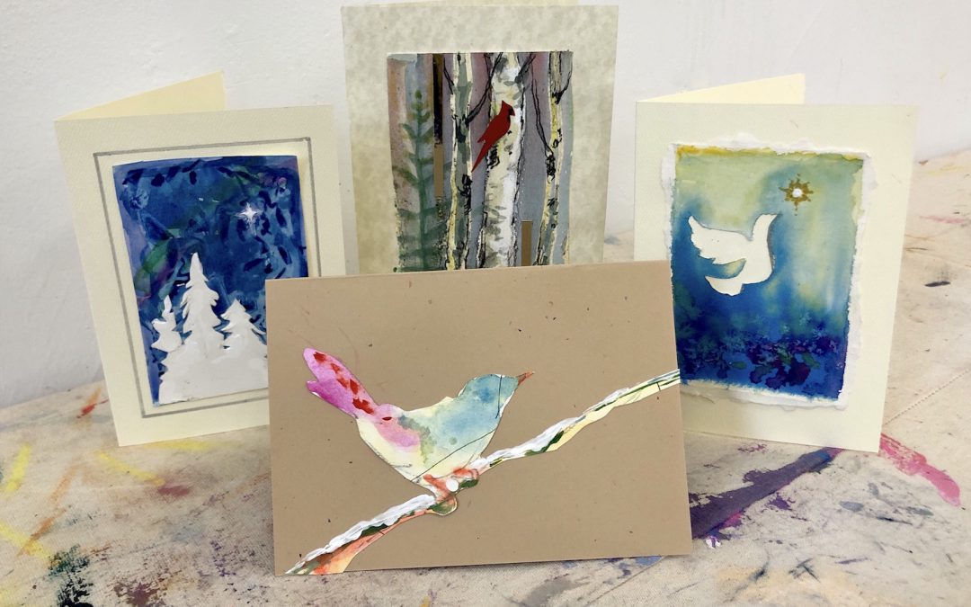 Watercolour Holiday Cards with Susan Bulman (Adult/Teen 14+)